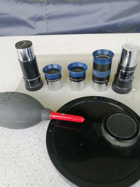 Telescope and equatorial mount. Carousel 2