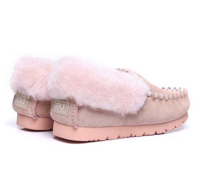 UGG Ankle Slippers Unisex Popo Moccasins Carousel 17