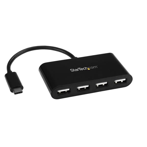 StarTech 4-Port USB-C Hub - Mini Hub - USB-C to 4x USB-A - USB 2.0 Carousel 1