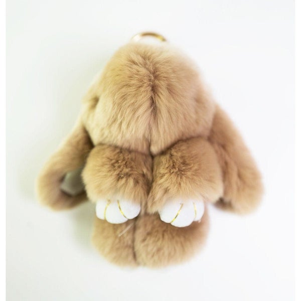 Cute Plush Bunny Keyrings Carousel 5