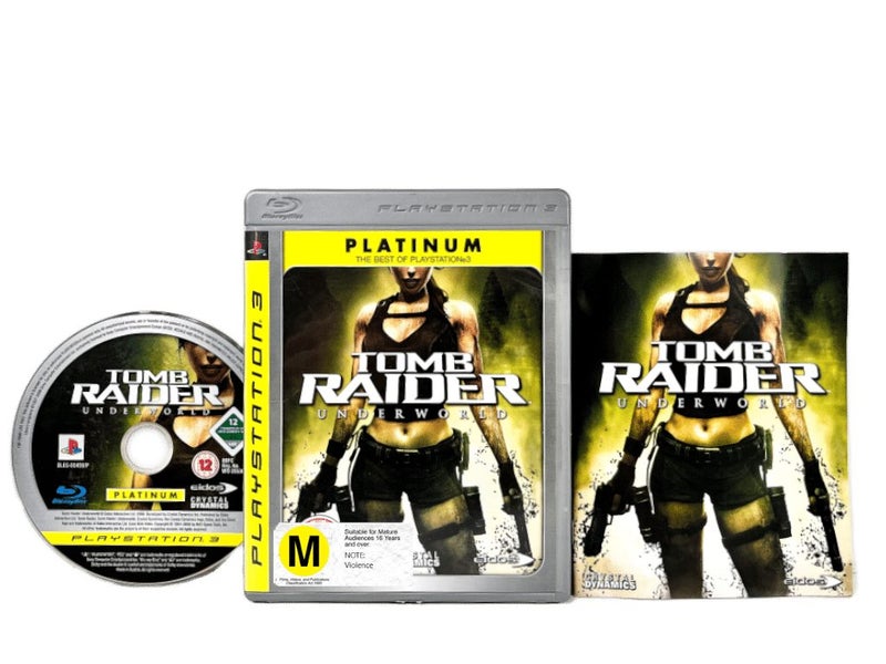 Tomb Raider Underworld PLATINUM (PS3) *MINT COMPLETE* Carousel 1