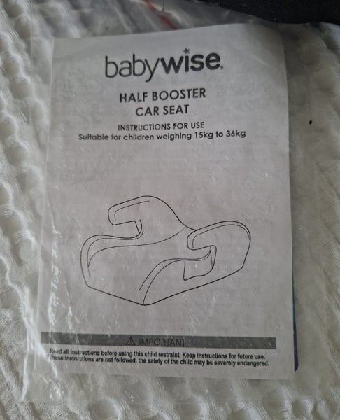 BABYWISE HALF BOOSTER CAR SEAT Carousel 2