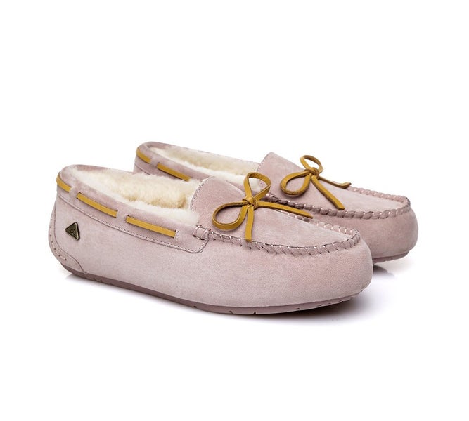 EVERAU(R) UGG Women Sheepskin Wool Casual Miracle Moccasins Carousel 1