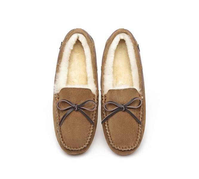 EVERAU(R) UGG Women Sheepskin Wool Casual Miracle Moccasins Carousel 17