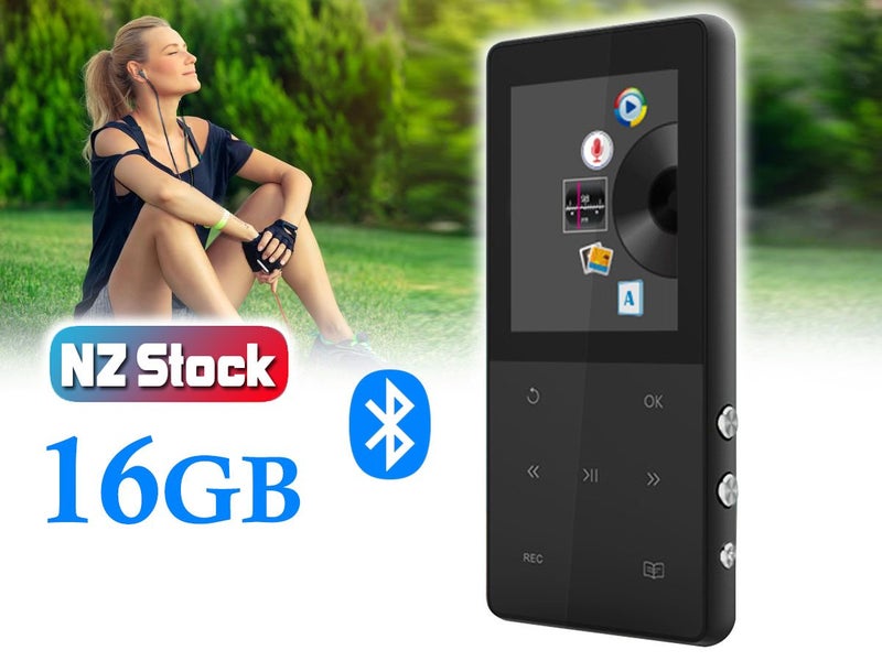 Bluetooth MP3 Player 16GB NZ Clearance Carousel 1