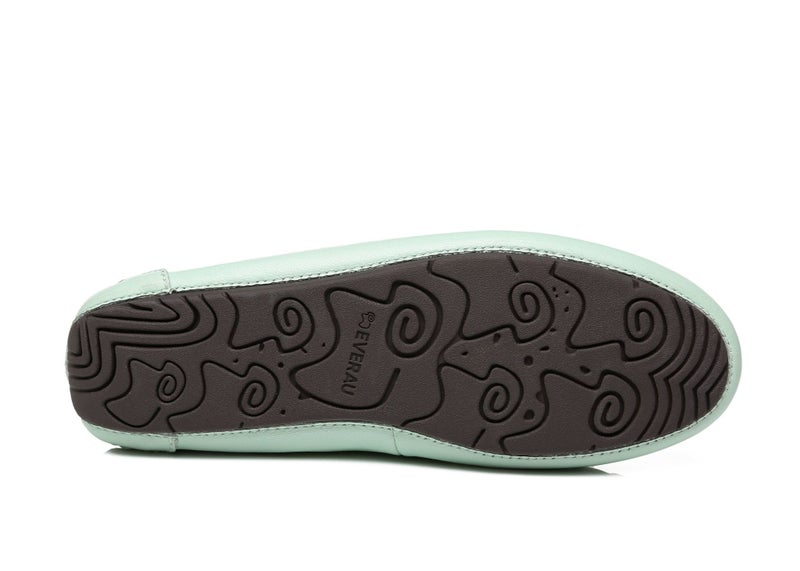 EVERAU(R) Women Leather Casual Summer Moccasin Frida Carousel 17