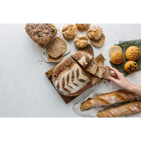 Panasonic Bread Maker with Fruit & Nut Dispenser - White 30 Auto Programmes - Carousel 6