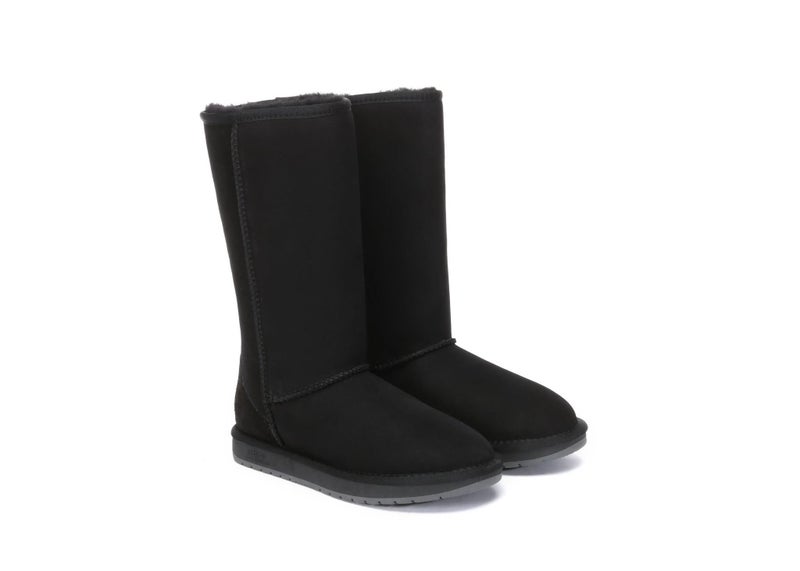 AUSTRALIAN SHEPHERD(R) UGG Double Face Sheepskin Wool Boots Tall Classic Carousel 1