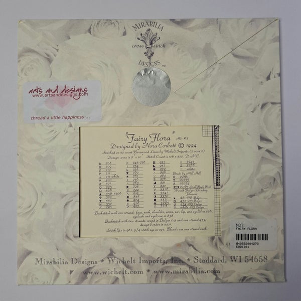 Mirabilia Fairy Flora Cross Stitch Pattern OOP Carousel 2
