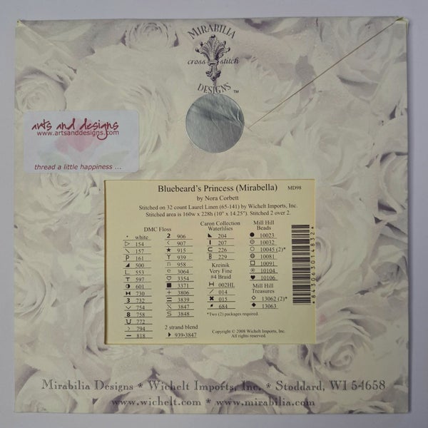 Mirabilia Bluebeard's Princess Mirabella Cross Stitch Pattern Carousel 2