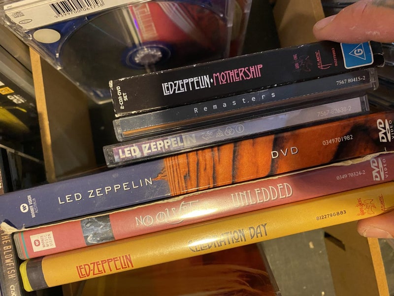 * bulk buy x 6 LED ZEPPELIN ** Carousel 1