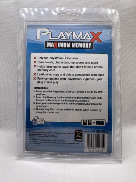 Playmax 16MB Memory Card PS2 Carousel 2