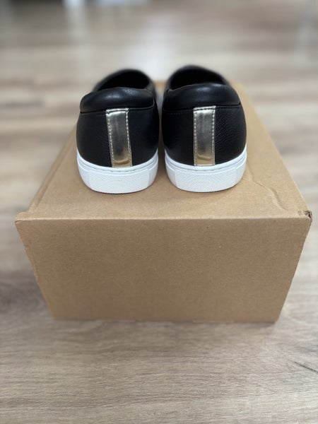 Kenneth Cole Black Leather Ballet Flats s.864650325702915113