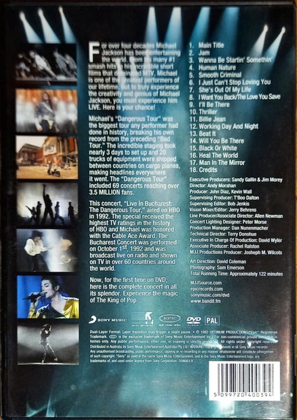 Michael Jackson: Live in Bucharest Carousel 2