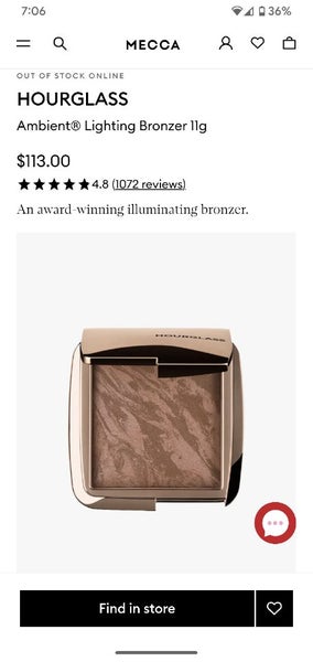 Hourglass Ambient Lighting Bronzer lightly used Carousel 5