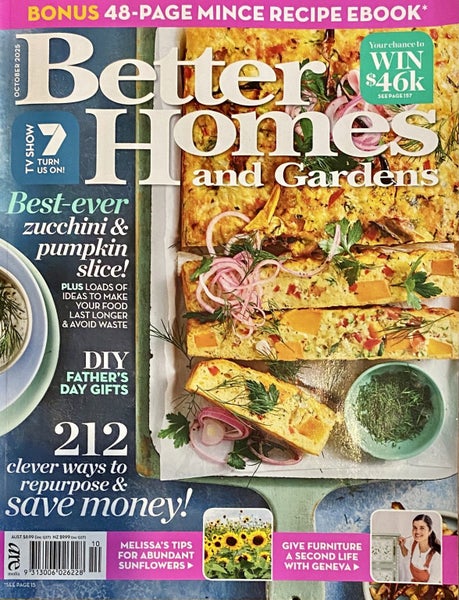 AUSTRALIAN BETTER HOMES & GARDEN MAGAZINE OCTOBER 2025 Carousel 1