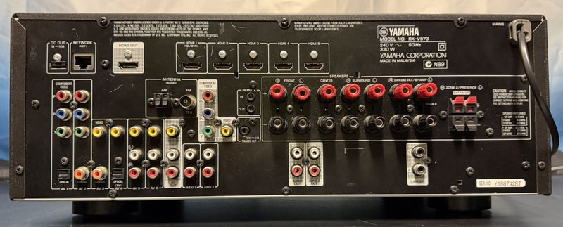 Yamaha RX-V673 4K Receiver Airplay 5 X 150w Dual Zone Carousel 2