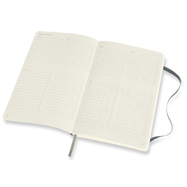 Moleskine PROPFNTB3SK19 Pro Notebook Large - Forest Green Soft Cover Carousel 5