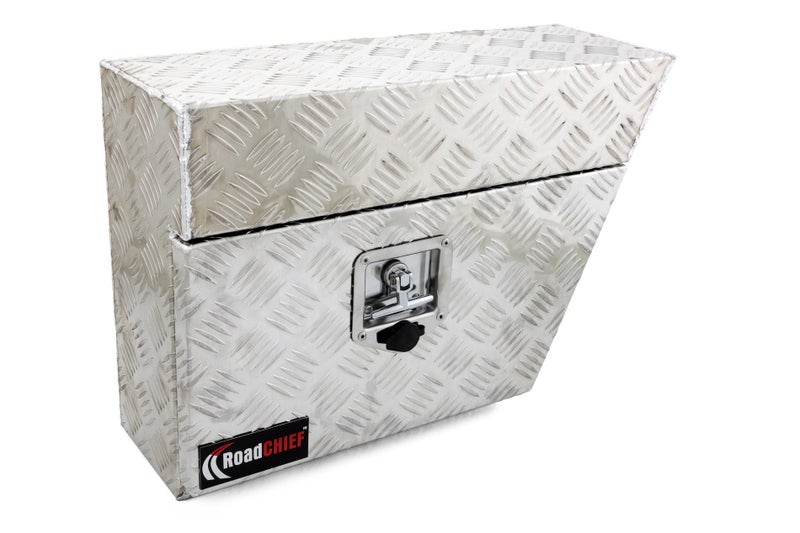 60cm Aluminium Tool Box | Left | Weatherproof Under Ute Tray Toolbox ROADCHIEF Carousel 1