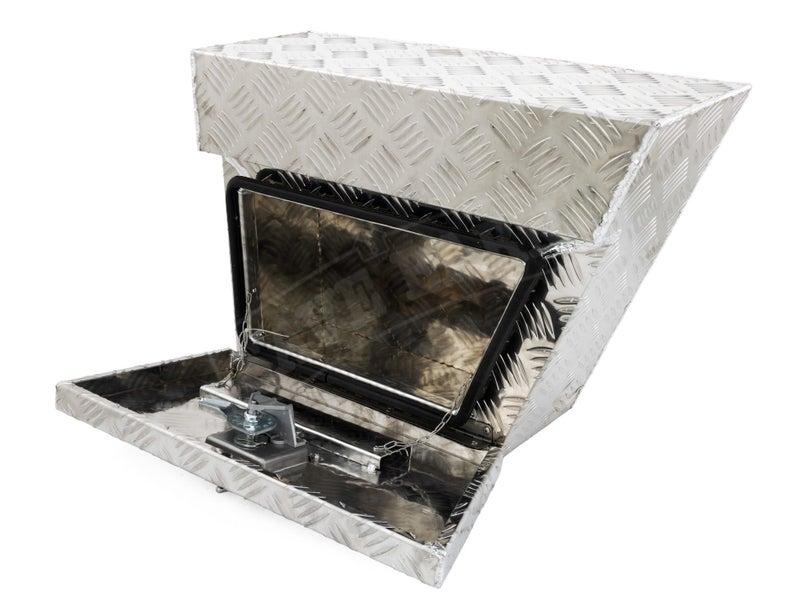 60cm Aluminium Tool Box | Left | Weatherproof Under Ute Tray Toolbox ROADCHIEF Carousel 2