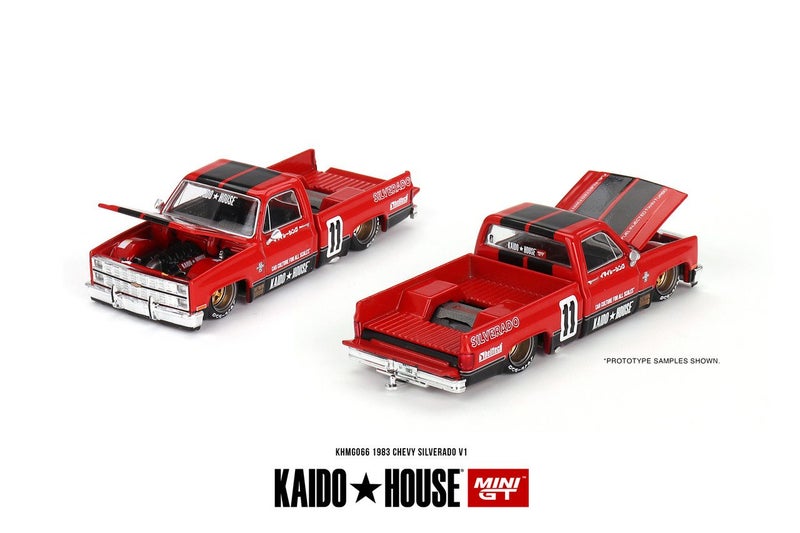 Mini GT Chevrolet Silverado KAIDO V1 Carousel 1