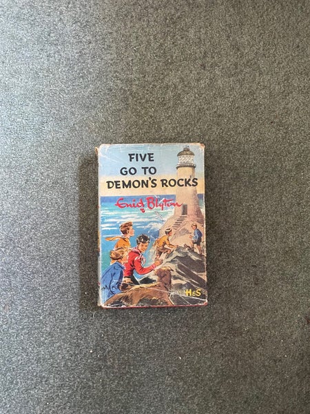 Five go to Demon's Rocks - Enid Blyton - FIRST EDITION with ORIGINAL DJ64558370031233110