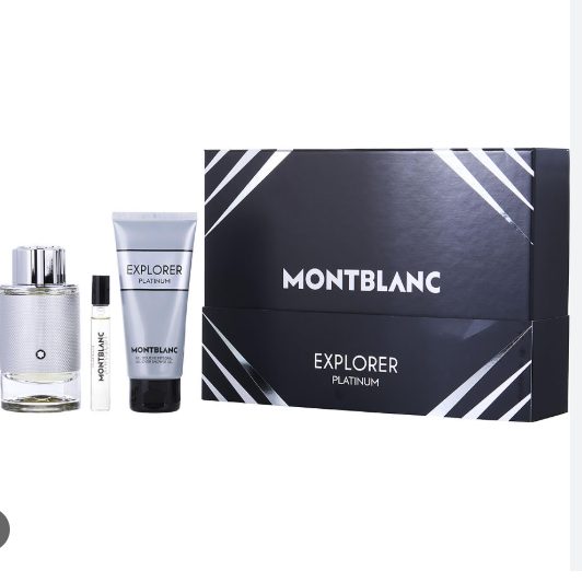 Mont Blanc Explorer Platinum 3pcs Set Carousel 1