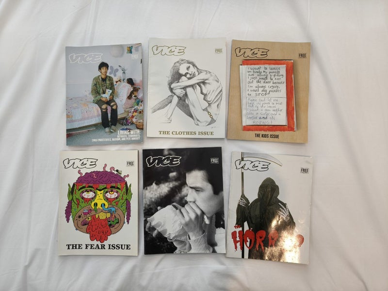 6× Vice magazines64558564928899110