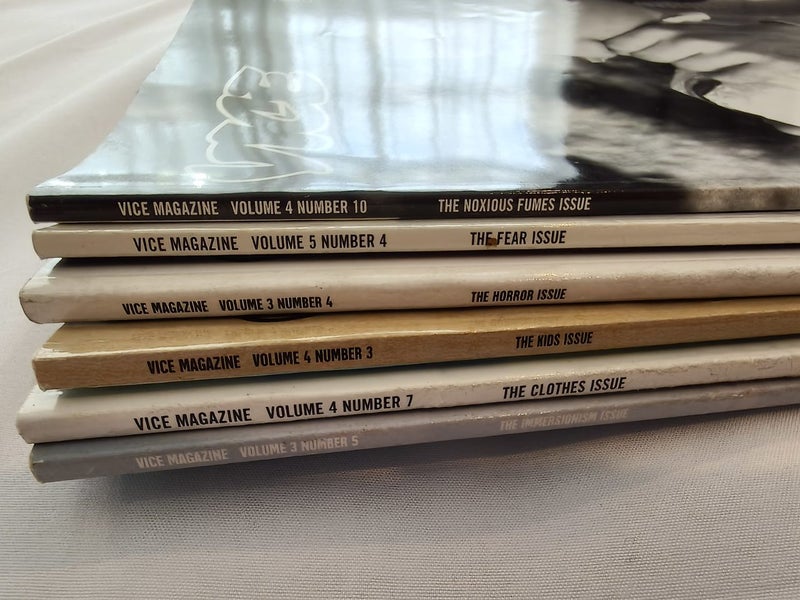 6× Vice magazines64558564928899113
