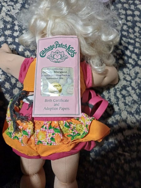 Cabbage patch doll with birth certicate Carousel 3