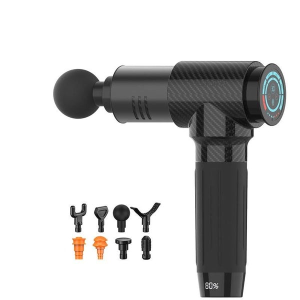 Fitness Massage Fascia Muscle Vibration Massager / Massage Gun- 30 Gears Carb... Carousel 1