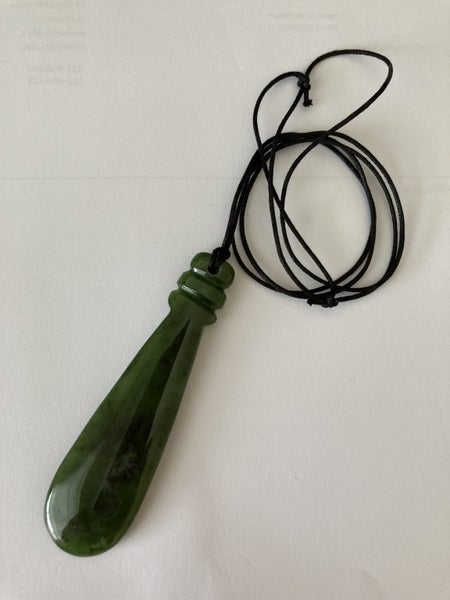 Nephrite Jade Greenstone Mere Pendant SPECIAL PRICE $69! Carousel 1
