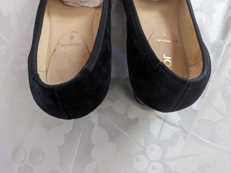 Gabor black suede shoes size UK / NZ 7 Carousel 4