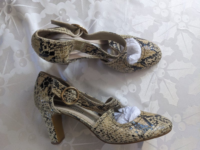 Mina Martini leather shoes size 39 Carousel 1