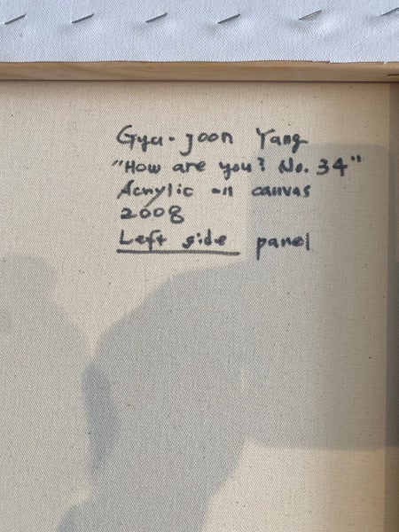 GYU-JOON YANG "How are you? No 34"64792168867075112