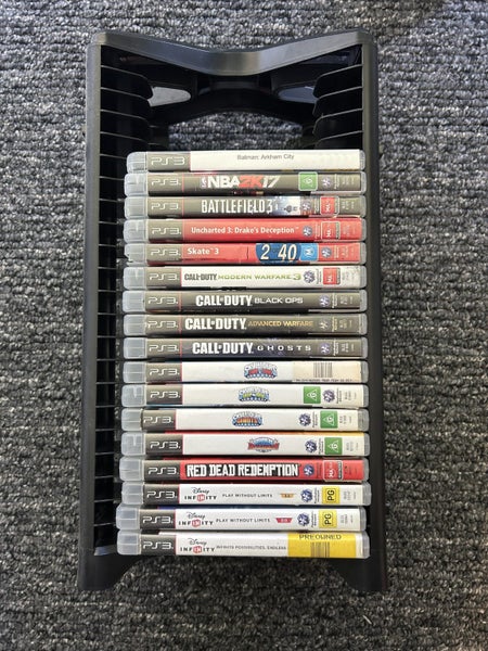 PS3 Games (with tower storage Carousel 1