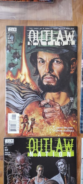 Outlaw Nation x16 comics JAMIE DELANO 2000-2002ish #1-6, 8-9, 11-13, 15-1964560268795906110