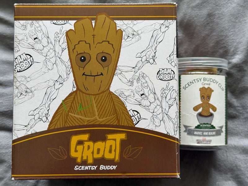 Scentsy Groot Buddy & Buddy Clip Carousel 1