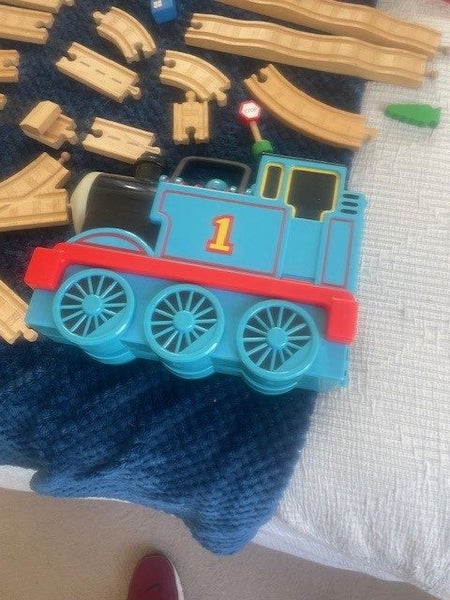 Thomas the Tank Engine Collection–Wooden & Plastic Sets, 30+ Trains/Tracks/Cases Carousel 4