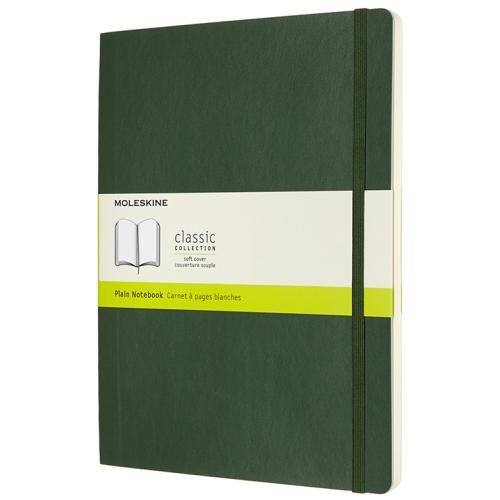 Moleskine QP623K15 Notebook XL Myrtle Green Soft Cover Plain [QP623K15] Carousel 1