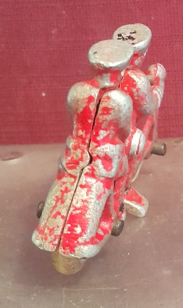 FUN HO MOTORCYCLE No 91 . GENUINE VINTAGE TOY ..NOT A REPRO. Carousel 4