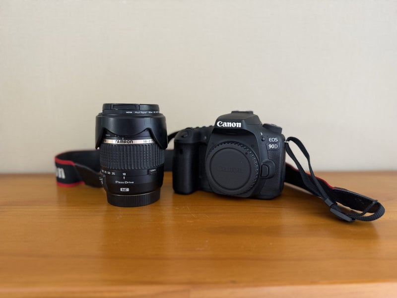 Canon EOS 90D + Tamron 18–270mm Lens Kit – Excellent Condition64561199933825111