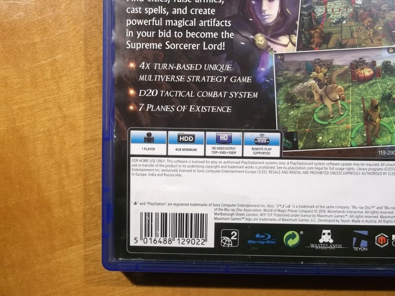 Worlds of Magic Planar Conquest - PS4 Game - Excellent Condition Carousel 4