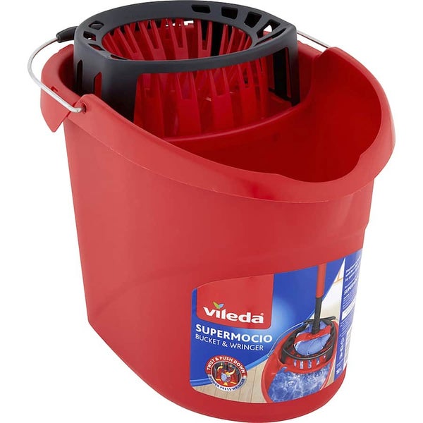 Vileda Supermocio Power Press Bucket & Wringer - Each Carousel 1