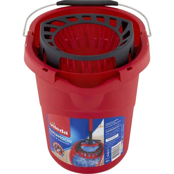 Vileda Supermocio Power Press Bucket & Wringer - Each Carousel 5