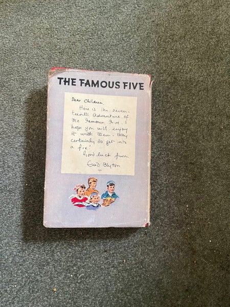 Five Get Into a Fix - Enid Blyton - FIRST EDITION with ORIGINAL DJ64561551941506112