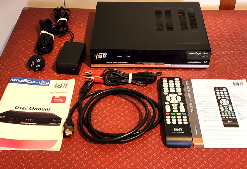 DISHTV T1050PVR Terrestrial (Antenna) Dual Tuner Freeview Decoder / Recorder Carousel 1