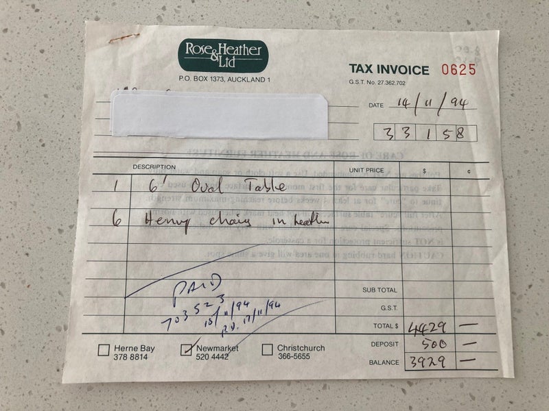 Rose & Heather Kauri Dining Suite64561846827009114