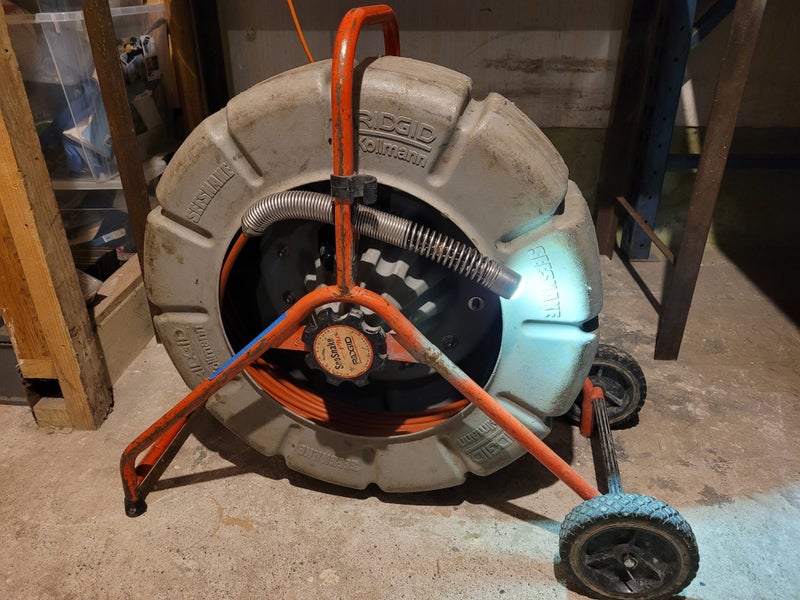 Ridgid SeeSnake Drain & Pipe CCTV Inspection Camera Reel Carousel 2
