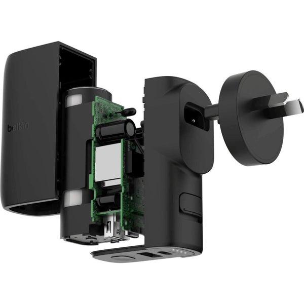 Belkin BoostCharge Hybrid Wall Charger 25W + Power Bank 5K with Travel... Carousel 2